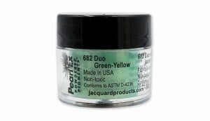 Jacquard Pearl Ex Duo GreenYellow #682 - pigment w pudrze