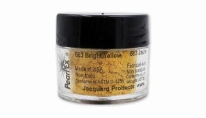 Jacquard Pearl Ex Bright Yellow #683 - pigment w pudrze