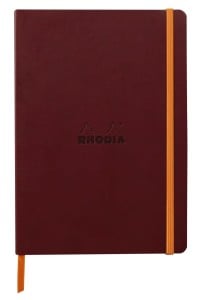Notes Rhodiarama Soft Cover 90g 160str. Burgundy - linia