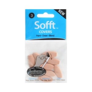 Sofft PanPastel Aplikator No. 3 owal 10szt.