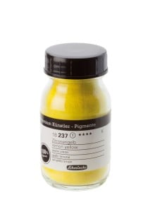 Schmincke Pure Artists' Pigments 237 Lemon Yellow 100ml - pigment artystyczny sypki