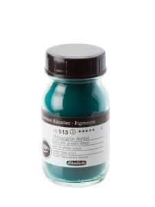 Schmincke Pure Artists' Pigments 513 Phthalo Green Deep - pigment artystyczny sypki