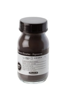 Schmincke Pure Artists' Pigments 727 Mars Black 100ml - pigment artystyczny sypki
