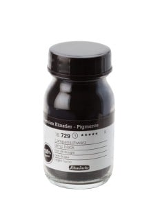 Schmincke Pure Artists' Pigments 729 Lamp Black 100ml - pigment artystyczny sypki