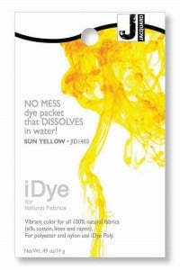 iDye for Natural Fabrics 14g SUN YELLOW - barwnik do tkanin naturalnych