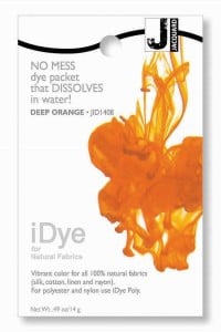 iDye for Natural Fabrics 14g DEEP ORANGE- barwnik do tkanin naturalnych