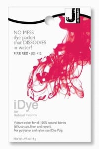 iDye for Natural Fabrics 14g FIRE RED - barwnik do tkanin naturalnych
