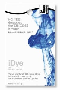iDye for Natural Fabrics 14g BRILLIANT BLUE - barwnik do tkanin naturalnych