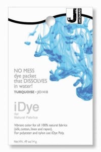iDye for Natural Fabrics 14g TURQUOISE - barwnik do tkanin naturalnych