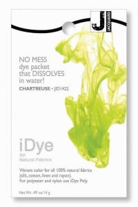 iDye for Natural Fabrics 14g CHARTREUSE - barwnik do tkanin naturalnych