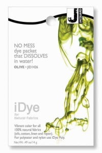 iDye for Natural Fabrics 14g OLIVE - barwnik do tkanin naturalnych