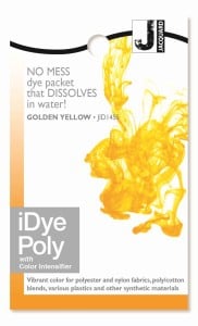 iDye POLY 14g GOLDEN YELLOW - barwnik do tkanin syntetycznych