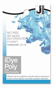 iDye POLY 14g TURQUOISE - barwnik do tkanin syntetycznych