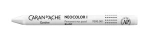 Caran D'Ache Neocolor I 001 White - kredka woskowa permanentna