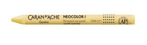 Caran D'Ache Neocolor I 521 Sahara Yellow - kredka woskowa permanentna