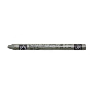 Caran D'Ache Neocolor I Metallic 401 Ash Grey - kredka woskowa permanentna