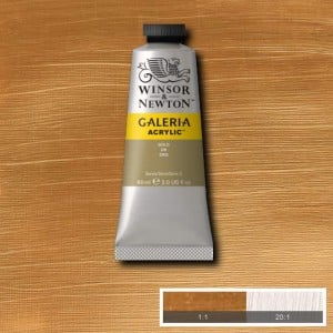 283 Gold, farba akrylowa Galeria W&N