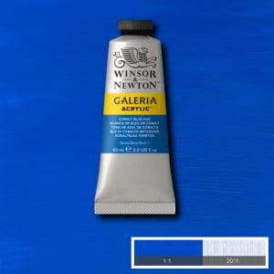 W&N farba akrylowa Galeria Cobalt Blue Hue