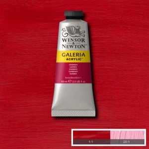203 Crimson, farba akrylowa Galeria W&N