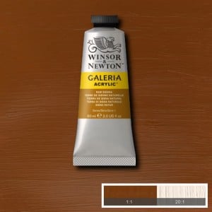 552 Raw Sienna, farba akrylowa Galeria W&N