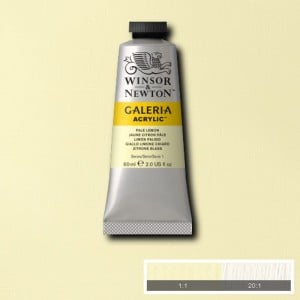 434 Pale Lemon, farba akrylowa Galeria W&N