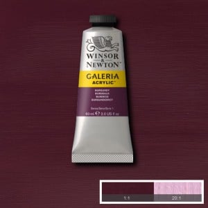 075 Burgundy, farba akrylowa Galeria W&N
