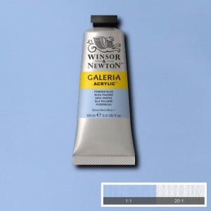446 Powder Blue, farba akrylowa Galeria W&N