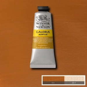 553 Raw Sienna Opaque, farba akrylowa Galeria W&N