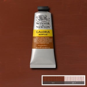 077 Burnt Sienna Opaque, farba akrylowa Galeria W&N