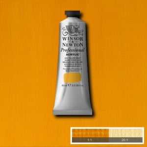 W&N farba akrylowa Professional Azo Yellow Deep