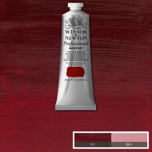 W&N farba akrylowa Professional Perylene Maroon