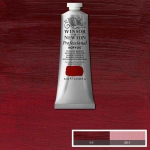 W&N farba akrylowa Professional Perylene Maroon