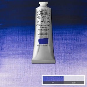 W&N farba akrylowa Professional Ultramarine Violet