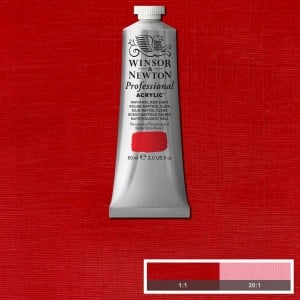 W&N farba akrylowa Professional Naphthol Red Light