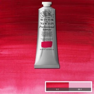 W&N farba akrylowa Professional Permanent Rose