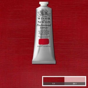 W&N farba akrylowa Professional Perylene Red