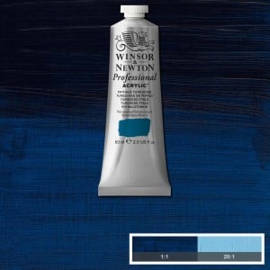 W&N farba akrylowa Professional Phthalo Turquoise