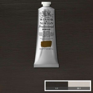 W&N farba akrylowa Professional Raw Umber