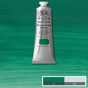 W&N farba akrylowa Professional Cobalt Green