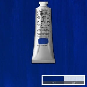 W&N farba akrylowa Professional Cobalt Blue Deep