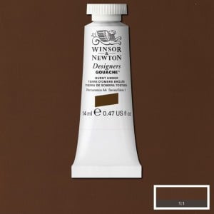 076 Burnt Umber, gwasz Designers W&N