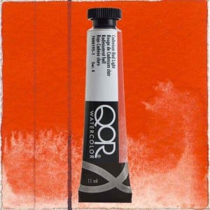 195 Cadmium Red Light, akwarela QoR