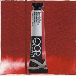 225 Pyrrole Red Deep, akwarela QoR