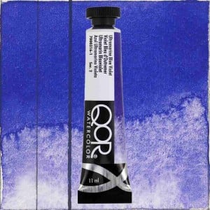 316 Ultramarine Blue Violet, akwarela QoR