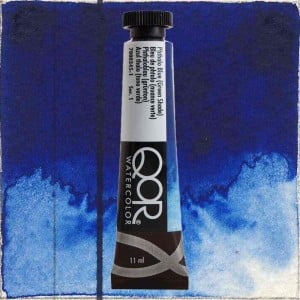 345 Phtalo Blue (Green Shade), akwarela QoR