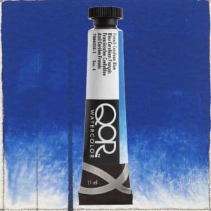 350 French Cerulean Blue, akwarela QoR