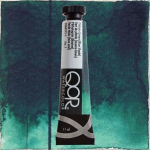 375 Phthalo Green (Blue Shade), akwarela QoR