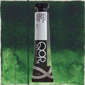 400 Sap Green, akwarela QoR