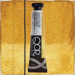 445 Transparent Yellow Oxide, akwarela QoR