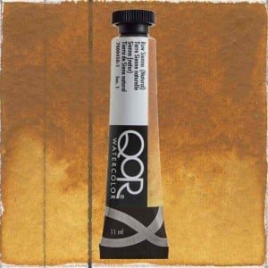 450 Raw Sienna (Natural), akwarela QoR